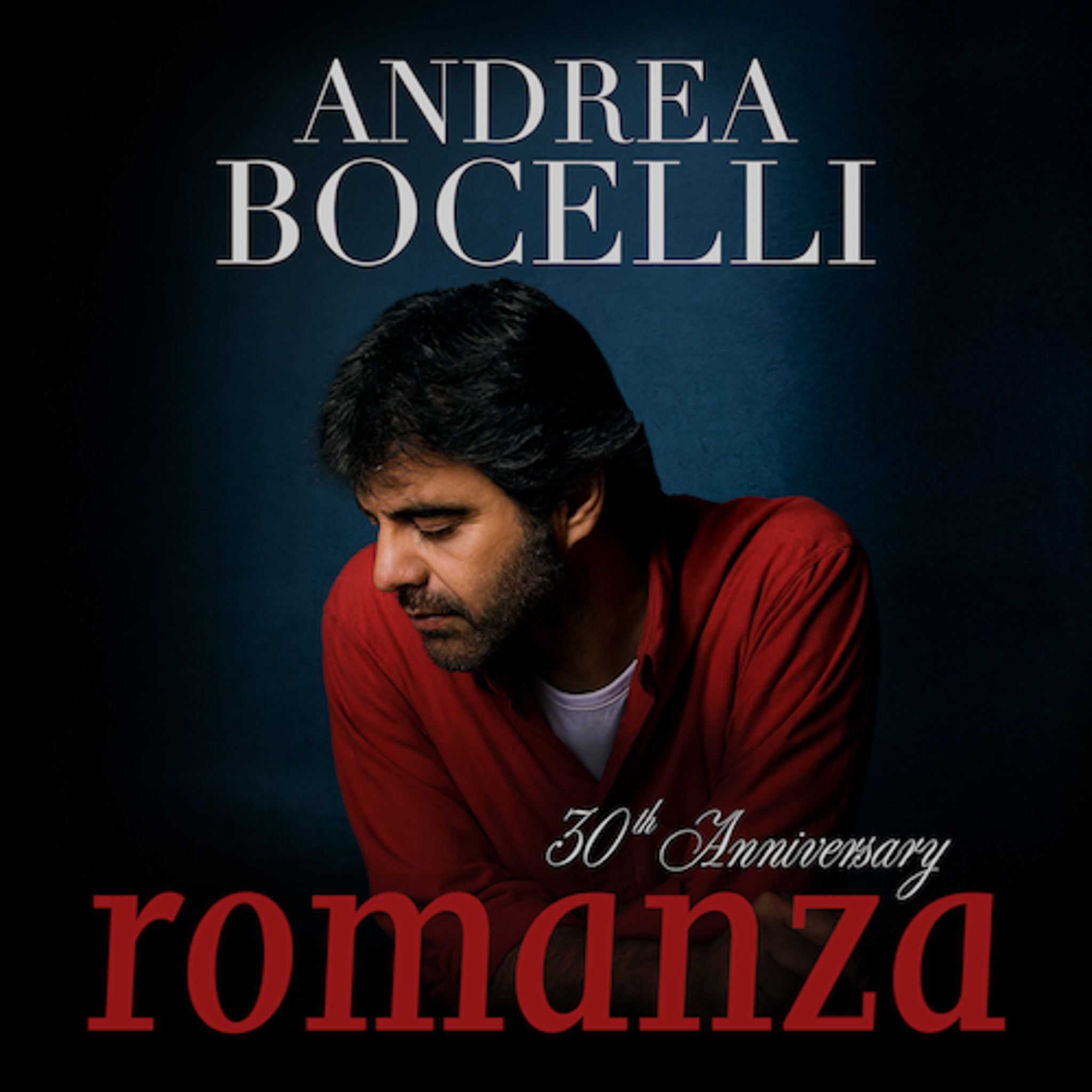 ANDREA BOCELLI ROMANZA 30TH ARTWORK
