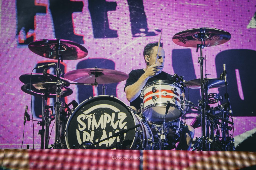 Simple Plan and friends threw a party at Jacobs Pavilion
