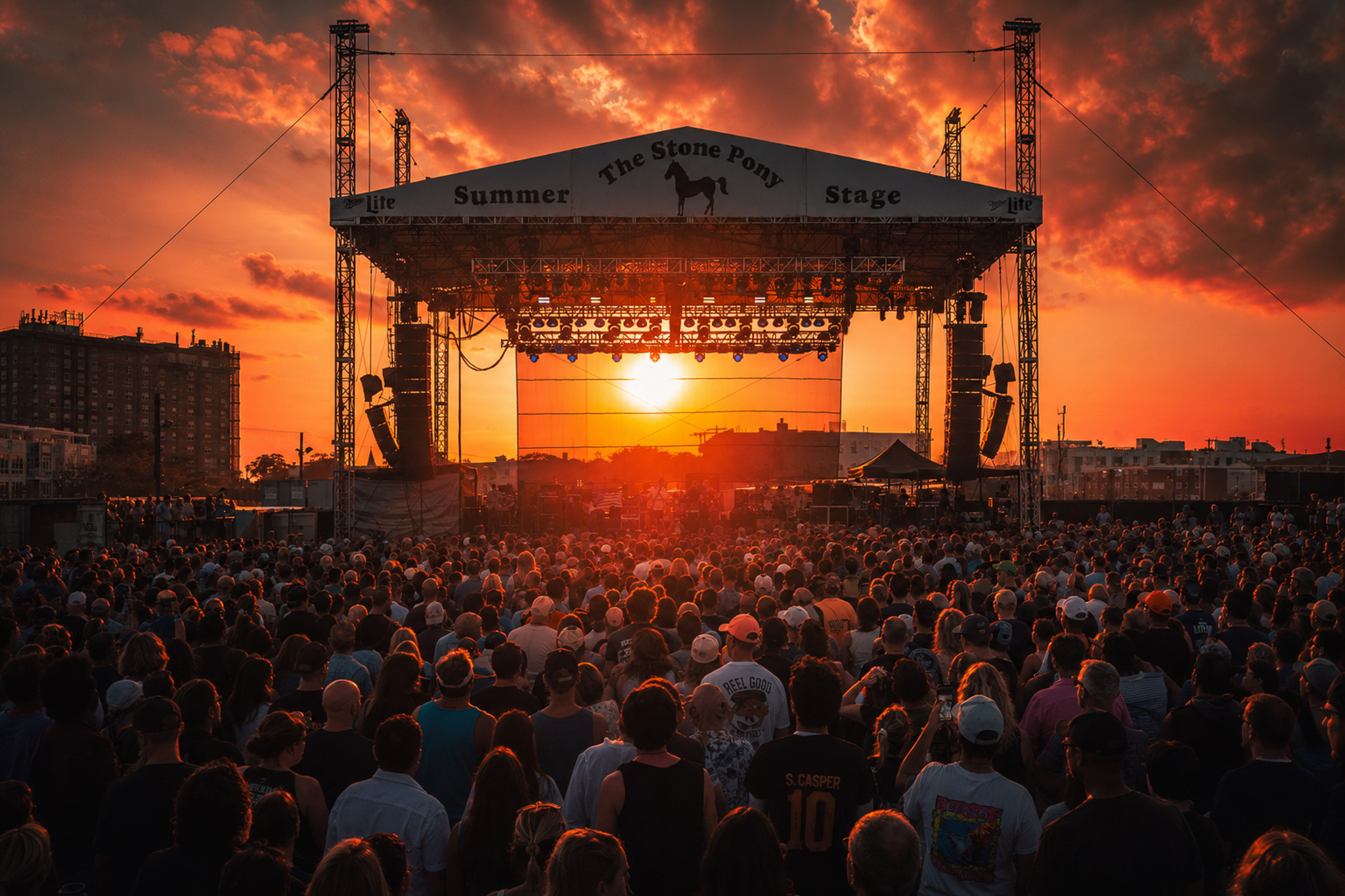 Stone Pony Summer Stage: A perfect night of ’90s rock, sunset, and three bands having the time of their lives