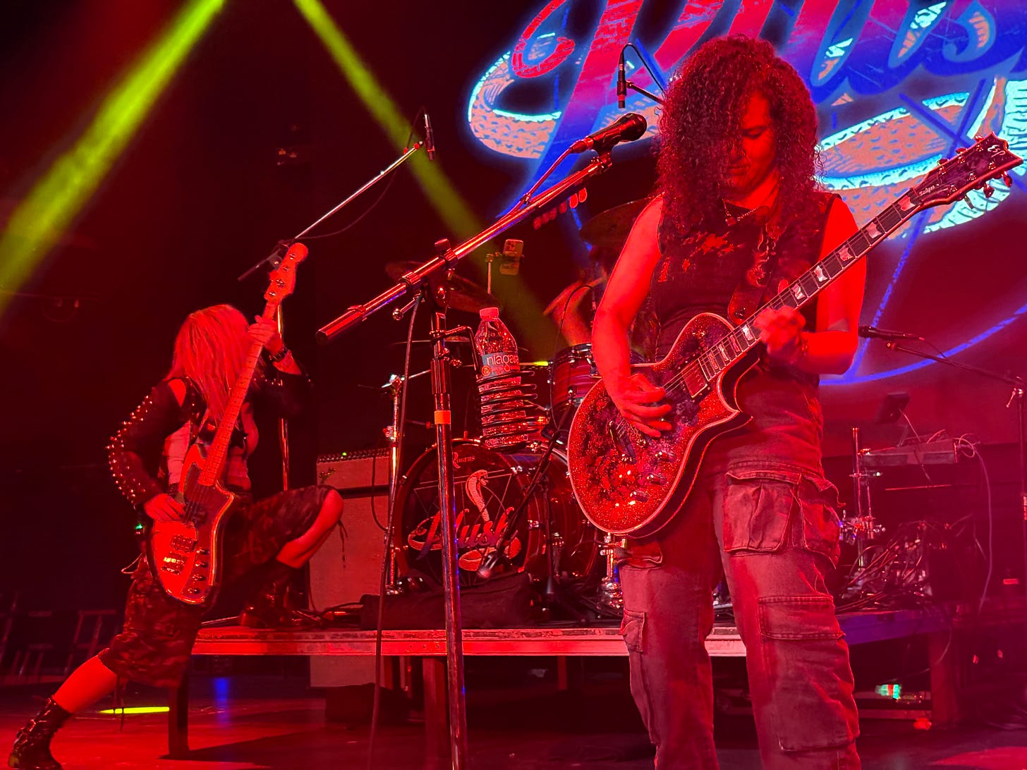 An interview from the road with Plush!