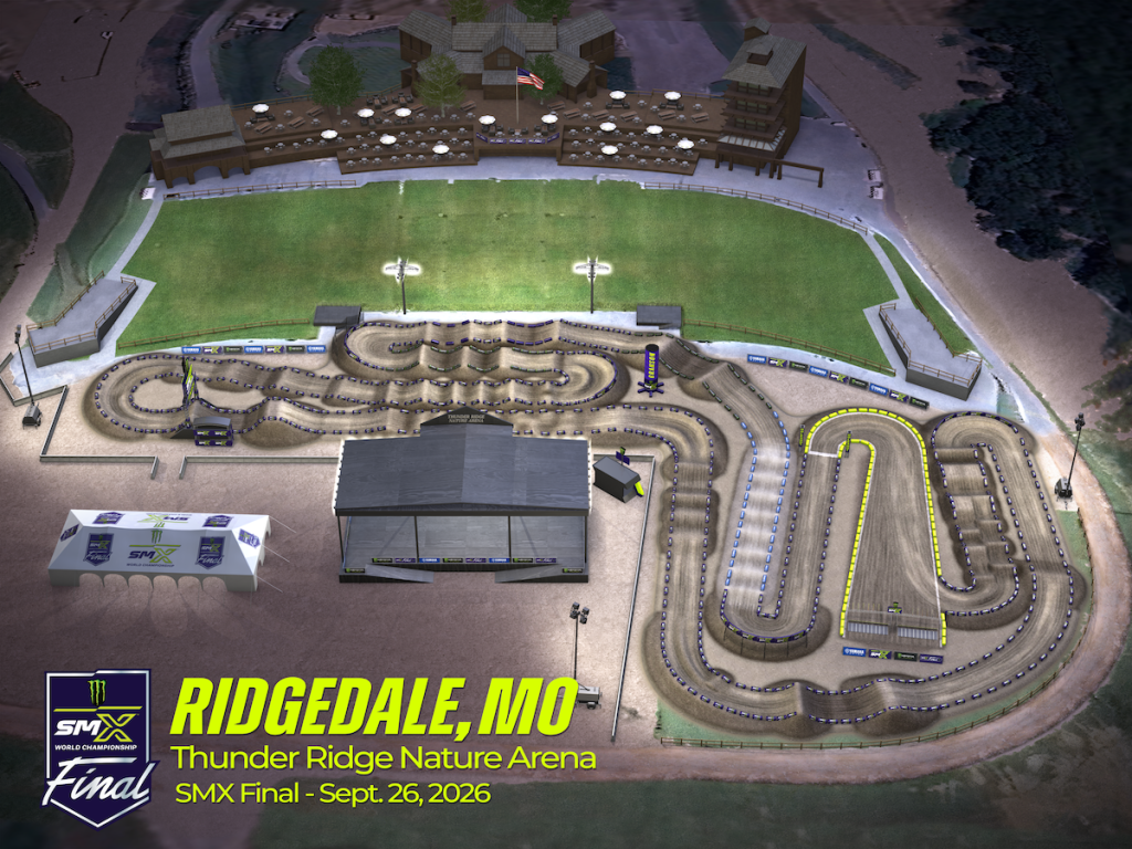 Thunder Ridge Nature Arena Track Map