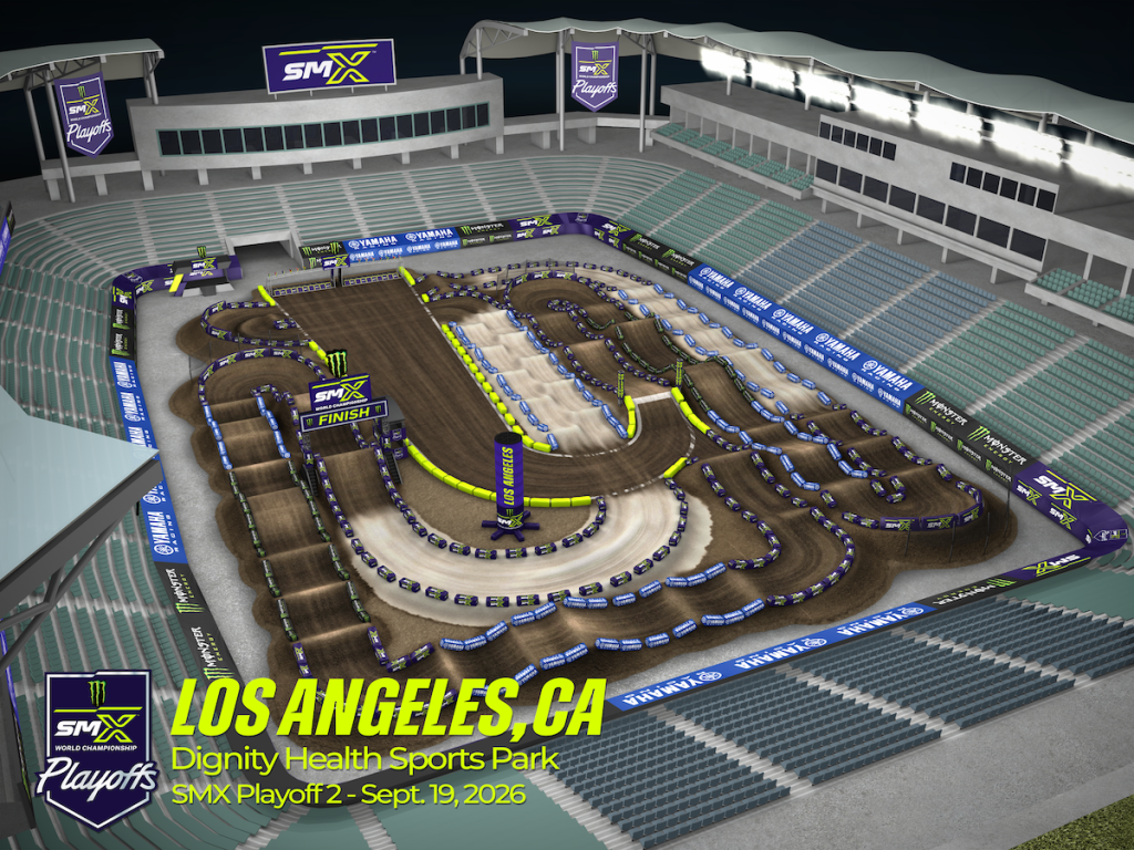 Dignity Health Sports Park Track Map